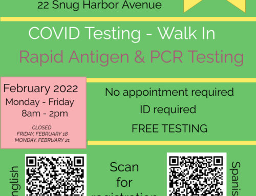 Free COVID Testing at the Community Center Mon. – Fri.