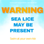 warning sea lice