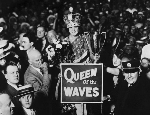THE GIRL WHO WON THE WAVES: CENTENNIAL CELEBRATION OF GERTRUDE EDERLE’S ENGLISH CHANNEL SWIM FRIDAY, AUGUST 14, 5PM-7PM